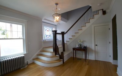 Stained Glass adds practical charm & value to rehabs!