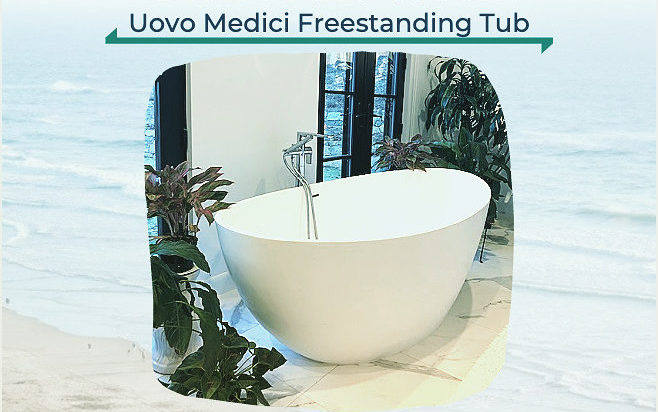 Uovo Freestanding Soaking Tub